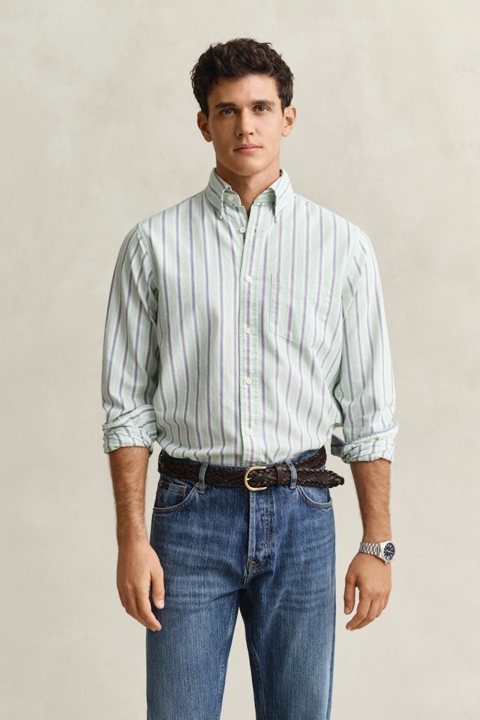 GANT Archive Oxford Stripe Shirt - Matt O'Brien Fashions