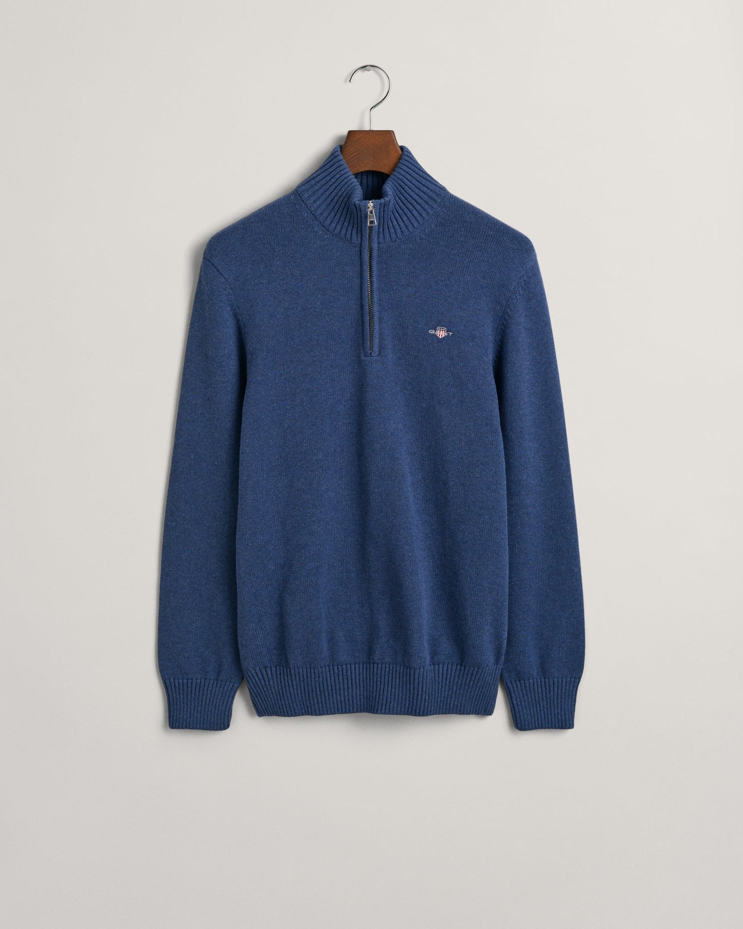 GANT Casual Cotton Halfzip Jumper - Matt O'Brien Fashions
