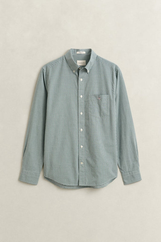 GANT Gingham Classic Poplin Shirt - Matt O'Brien Fashions