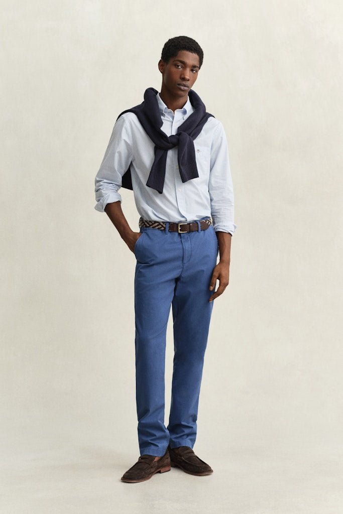 GANT Gingham Classic Poplin Shirt - Matt O'Brien Fashions