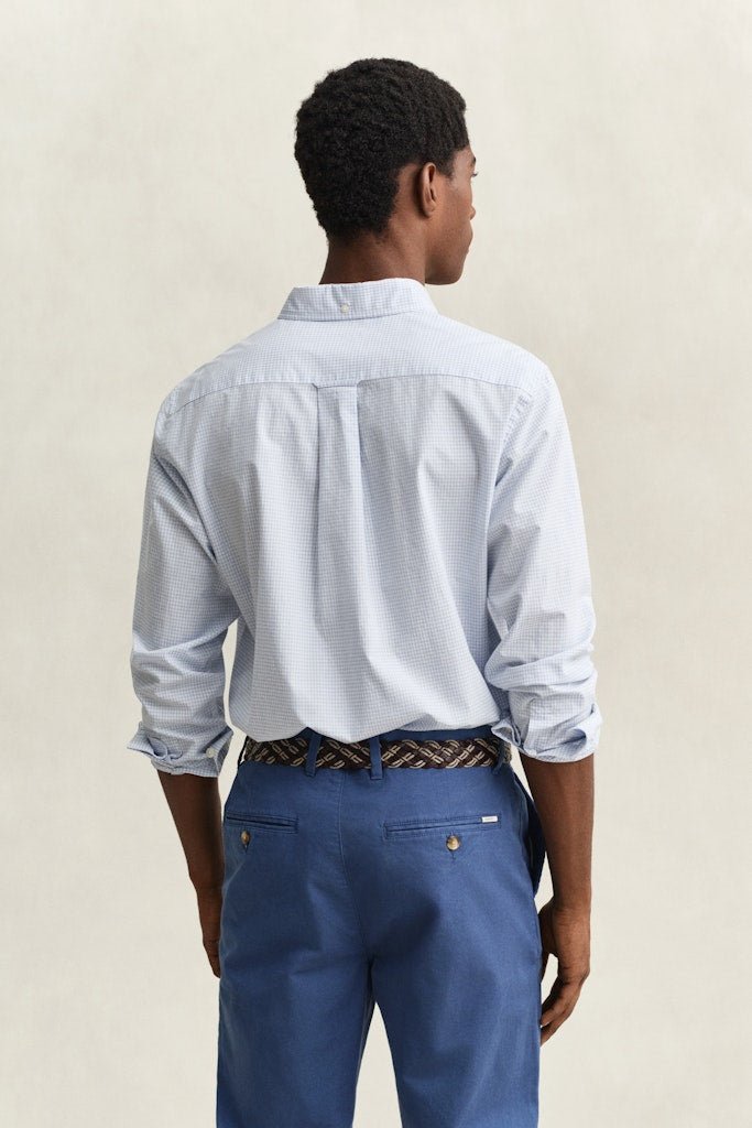 GANT Gingham Classic Poplin Shirt - Matt O'Brien Fashions