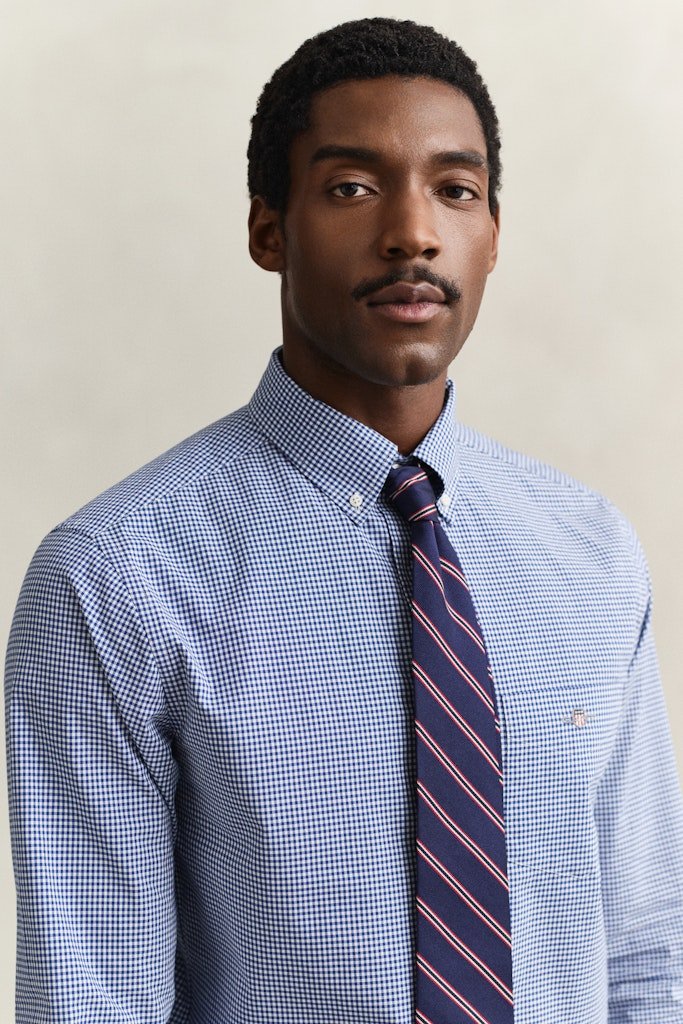 GANT Gingham Classic Poplin Shirt - Matt O'Brien Fashions