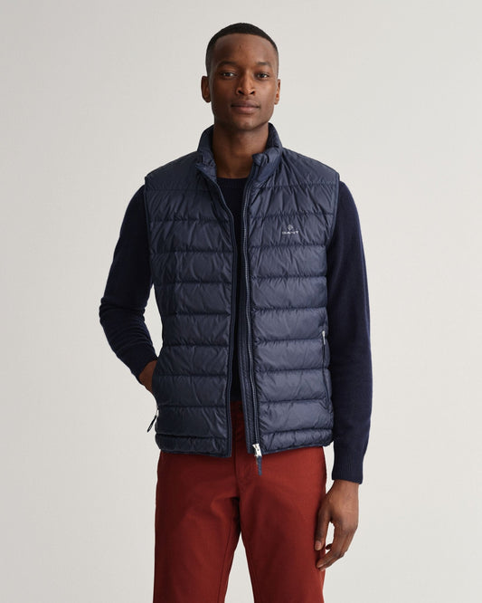 GANT Light Down Gilet - Matt O'Brien Fashions