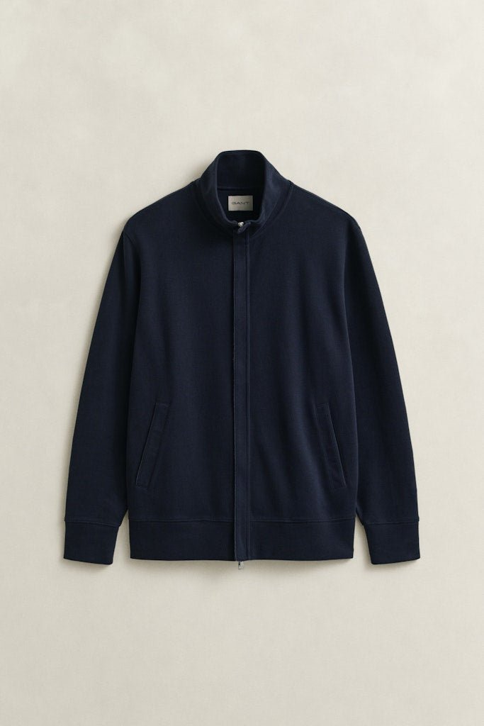 GANT Light Sacker Full Zip Sweatshirt - Matt O'Brien Fashions