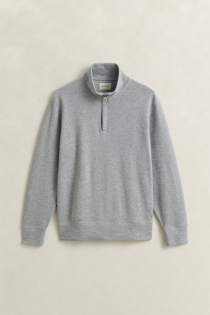 GANT Light Sacker Half Zip Sweatshirt - Matt O'Brien Fashions