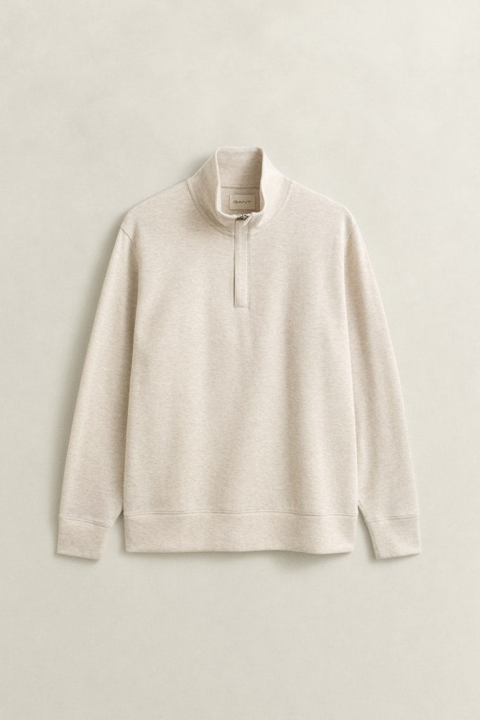 GANT Light Sacker Half Zip Sweatshirt - Matt O'Brien Fashions