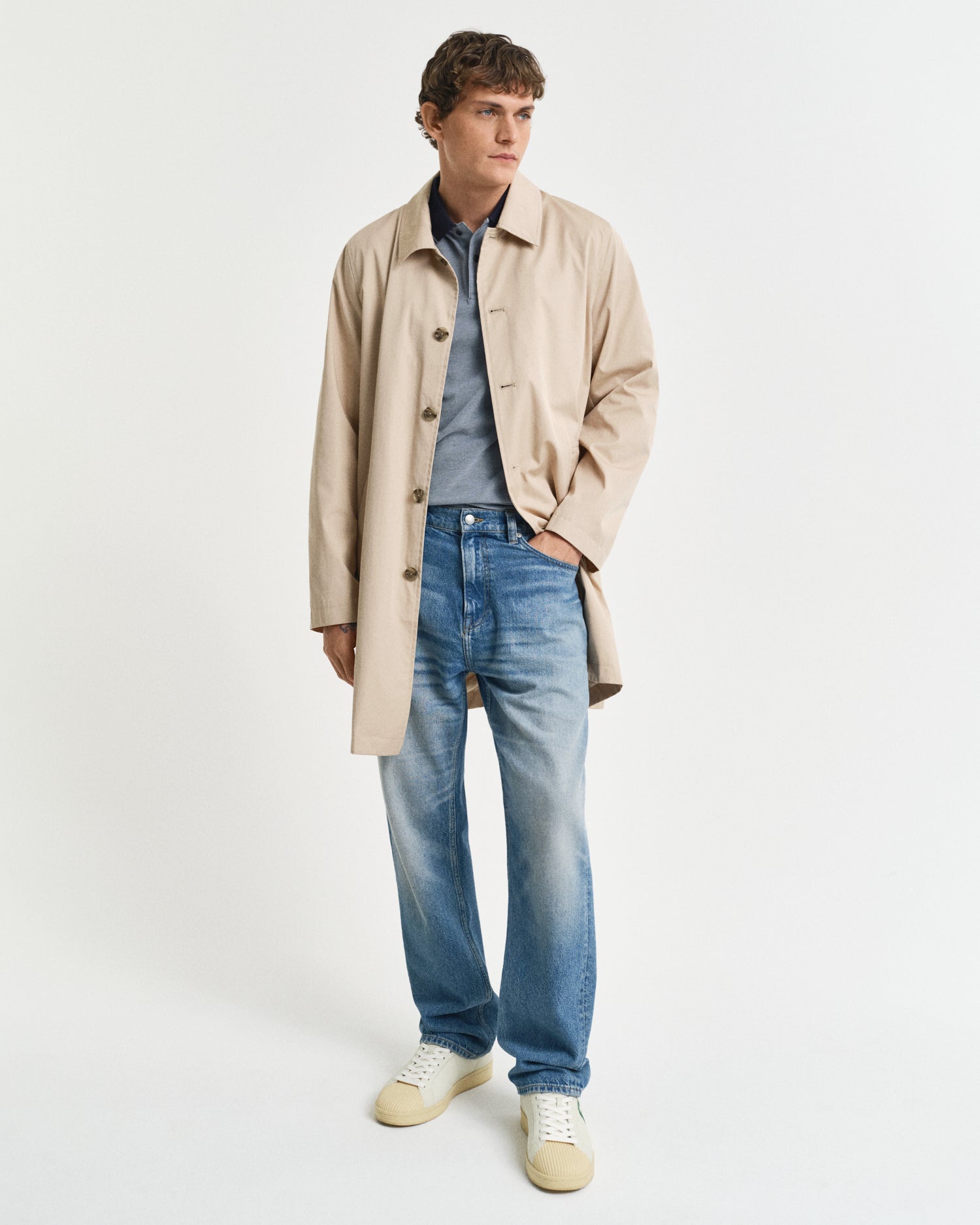 GANT Oxford Pique Short Sleeve Rugger - Matt O'Brien Fashions