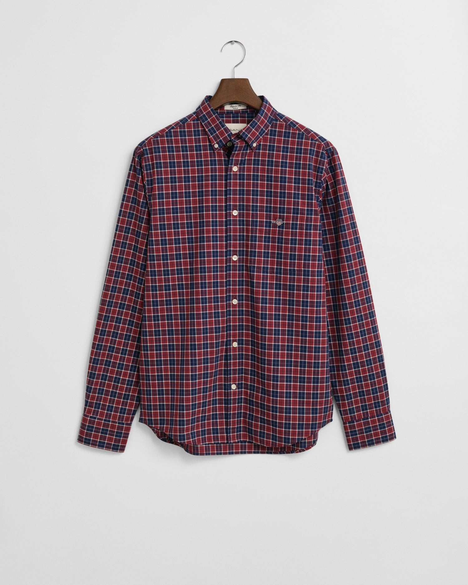 GANT Regular Classic Poplin Check - Matt O'Brien Fashions