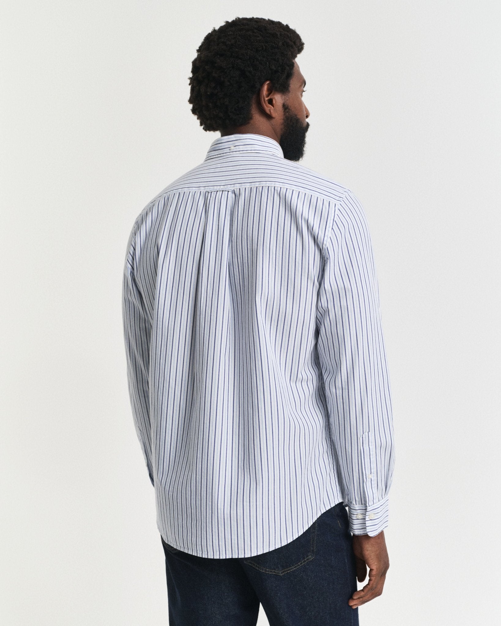 GANT Regular Classic Poplin Stripe - Matt O'Brien Fashions
