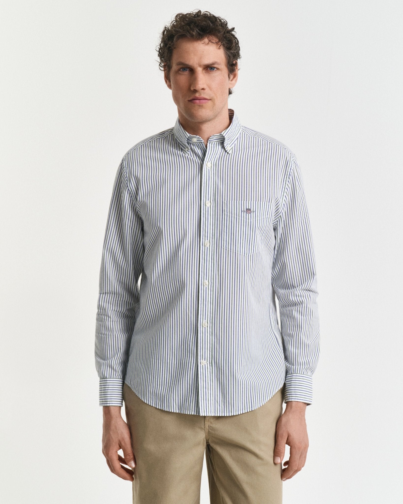 GANT Regular Classic Poplin Stripe - Matt O'Brien Fashions