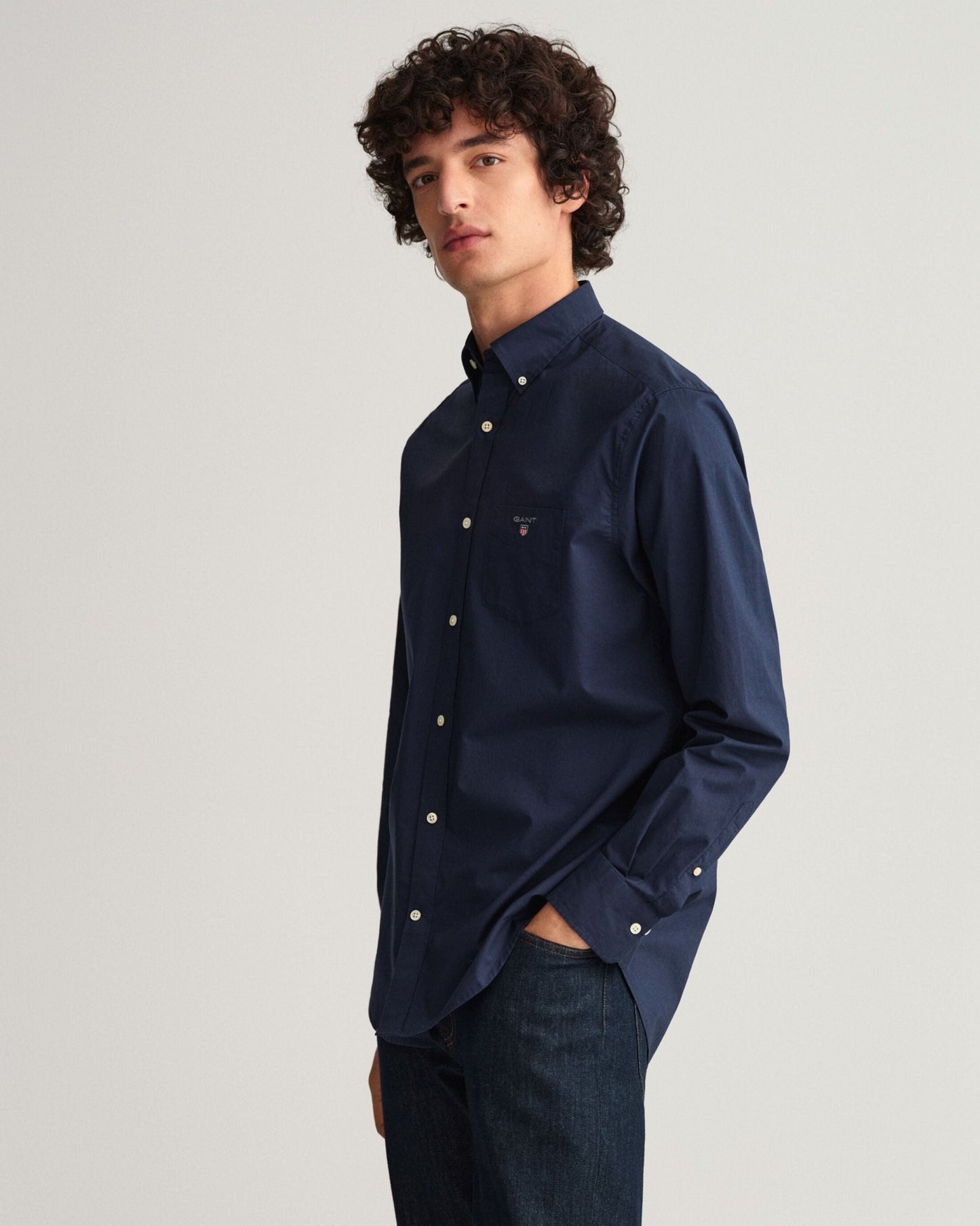 GANT Regular Fit Broadcloth Shirt - Matt O'Brien Fashions