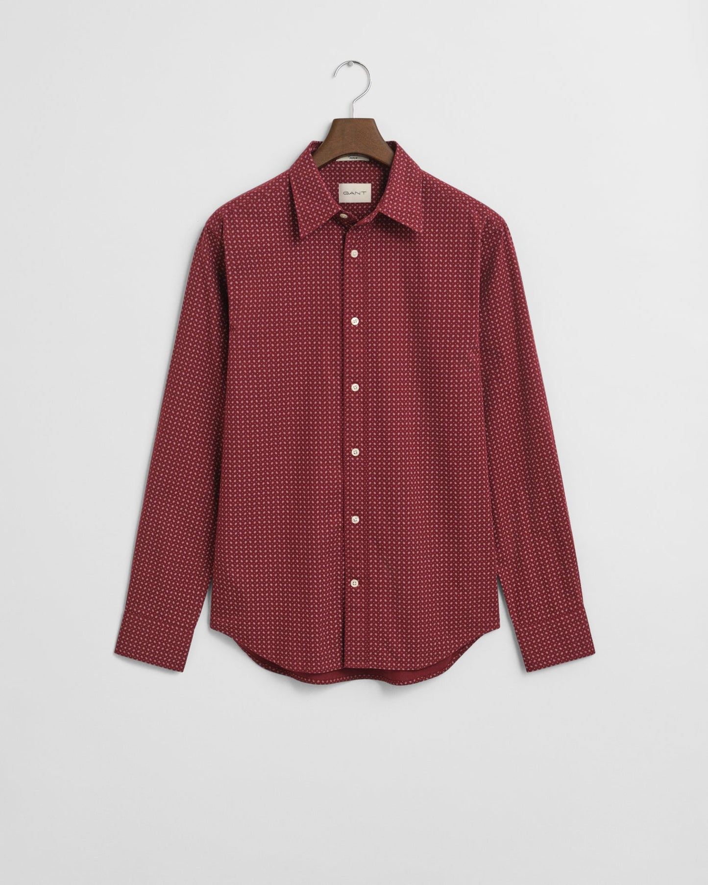 GANT Regular Micro Print Shirt - Matt O'Brien Fashions