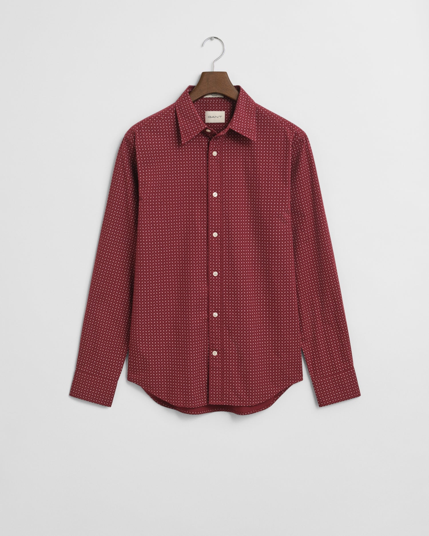 GANT Regular Micro Print Shirt - Matt O'Brien Fashions
