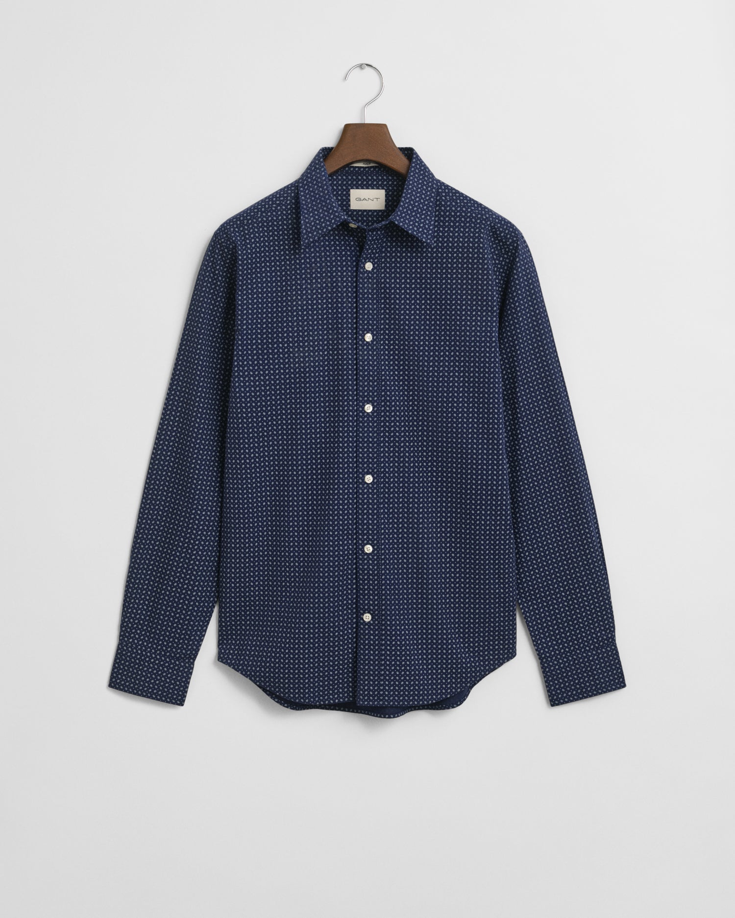 GANT Regular Micro Print Shirt - Matt O'Brien Fashions