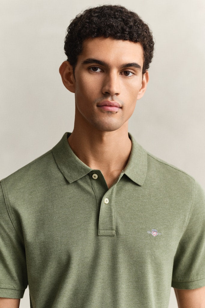 GANT Regular Shield Pique Polo - Matt O'Brien Fashions