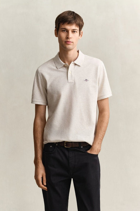 GANT Regular Shield Pique Polo - Matt O'Brien Fashions