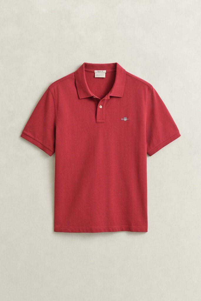 GANT Regular Shield Pique Polo - Matt O'Brien Fashions