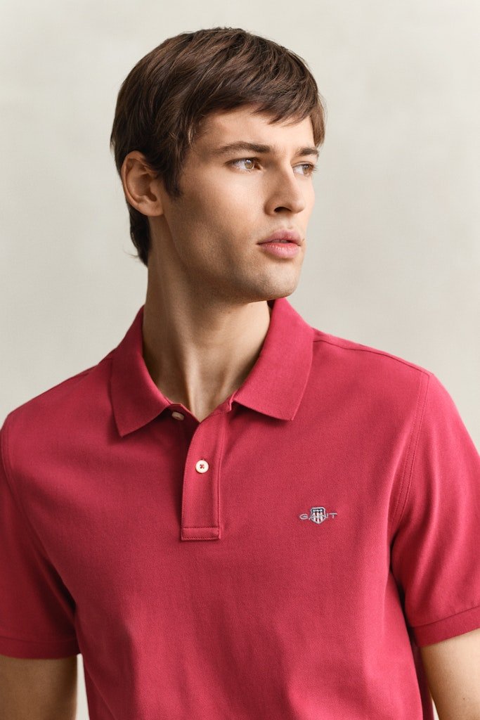 GANT Regular Shield Pique Polo - Matt O'Brien Fashions