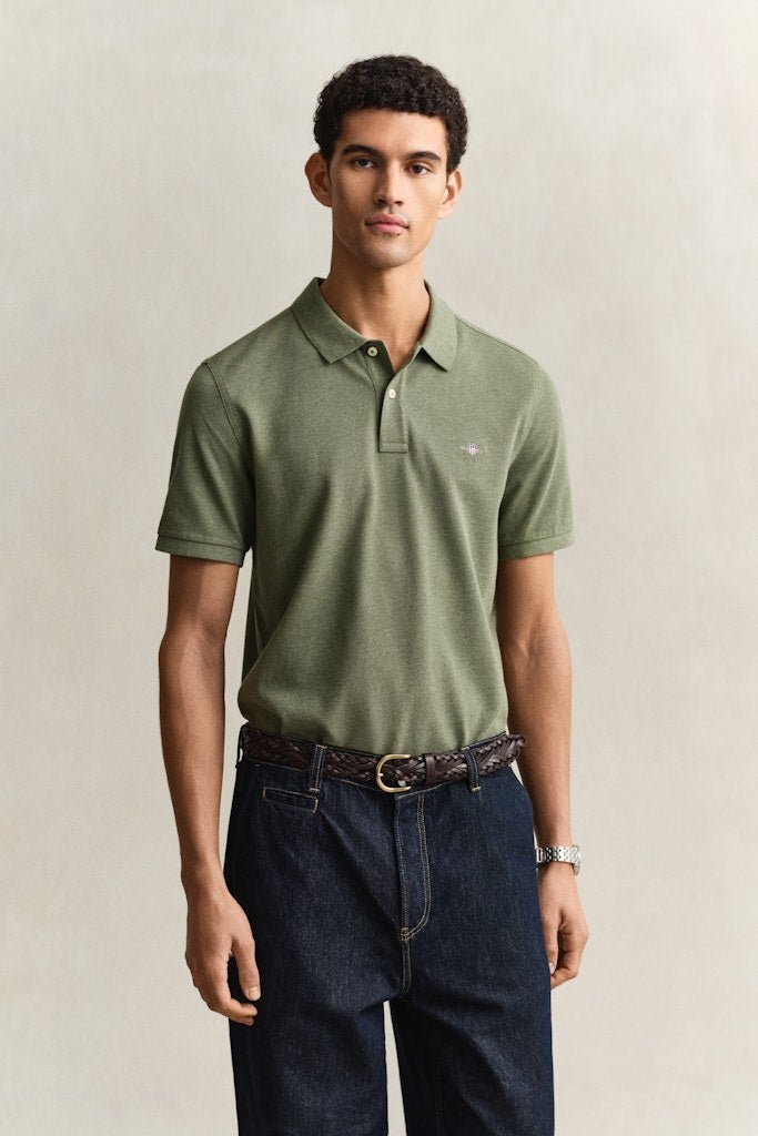 GANT Regular Shield Pique Polo - Matt O'Brien Fashions