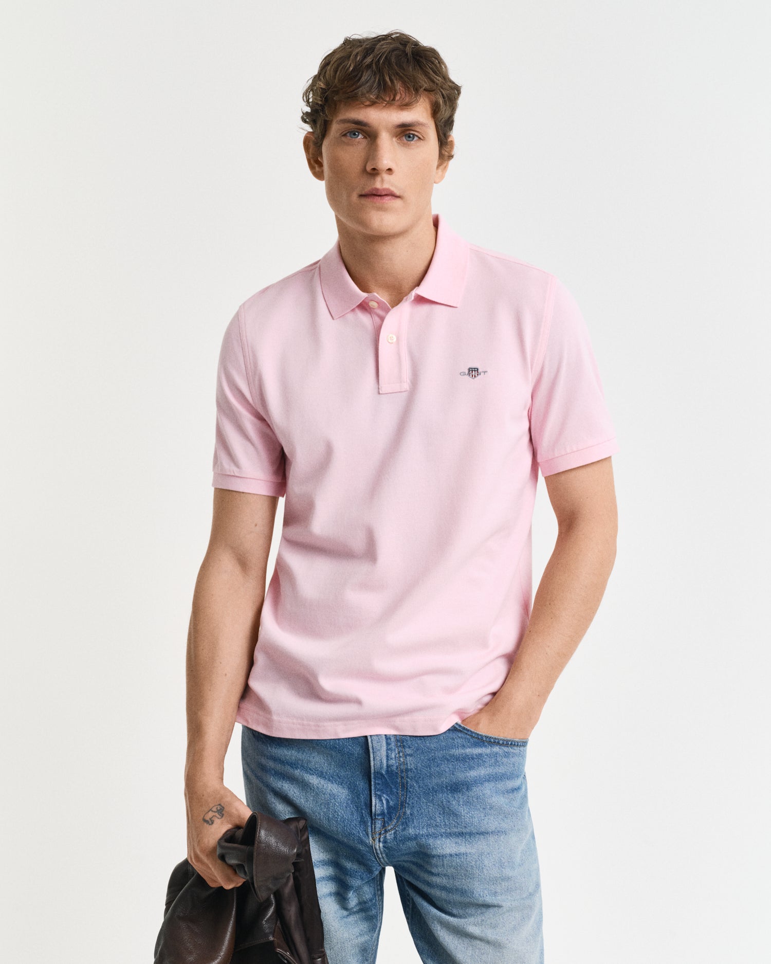 GANT Regular Shield Pique Polo - Matt O'Brien Fashions