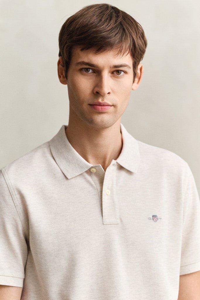 GANT Regular Shield Pique Polo - Matt O'Brien Fashions