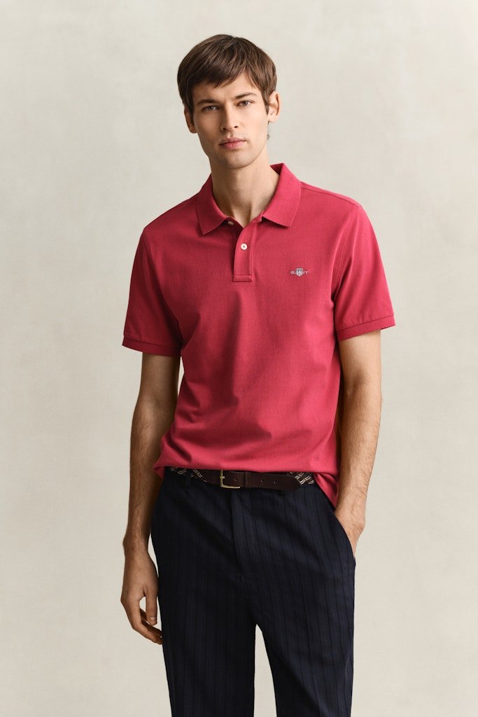 GANT Regular Shield Pique Polo - Matt O'Brien Fashions
