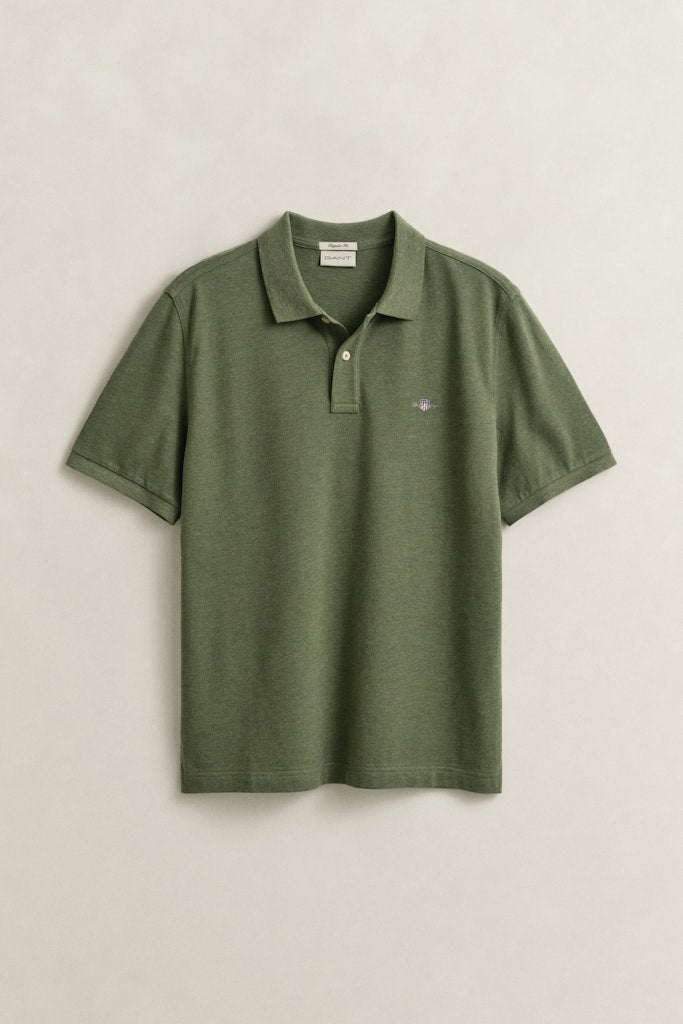 GANT Regular Shield Pique Polo - Matt O'Brien Fashions