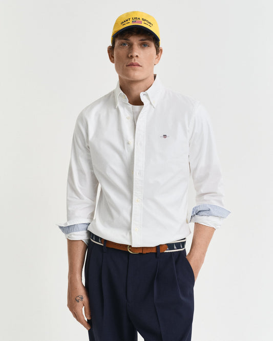 GANT Slim Stretch Oxford Shirt - Matt O'Brien Fashions