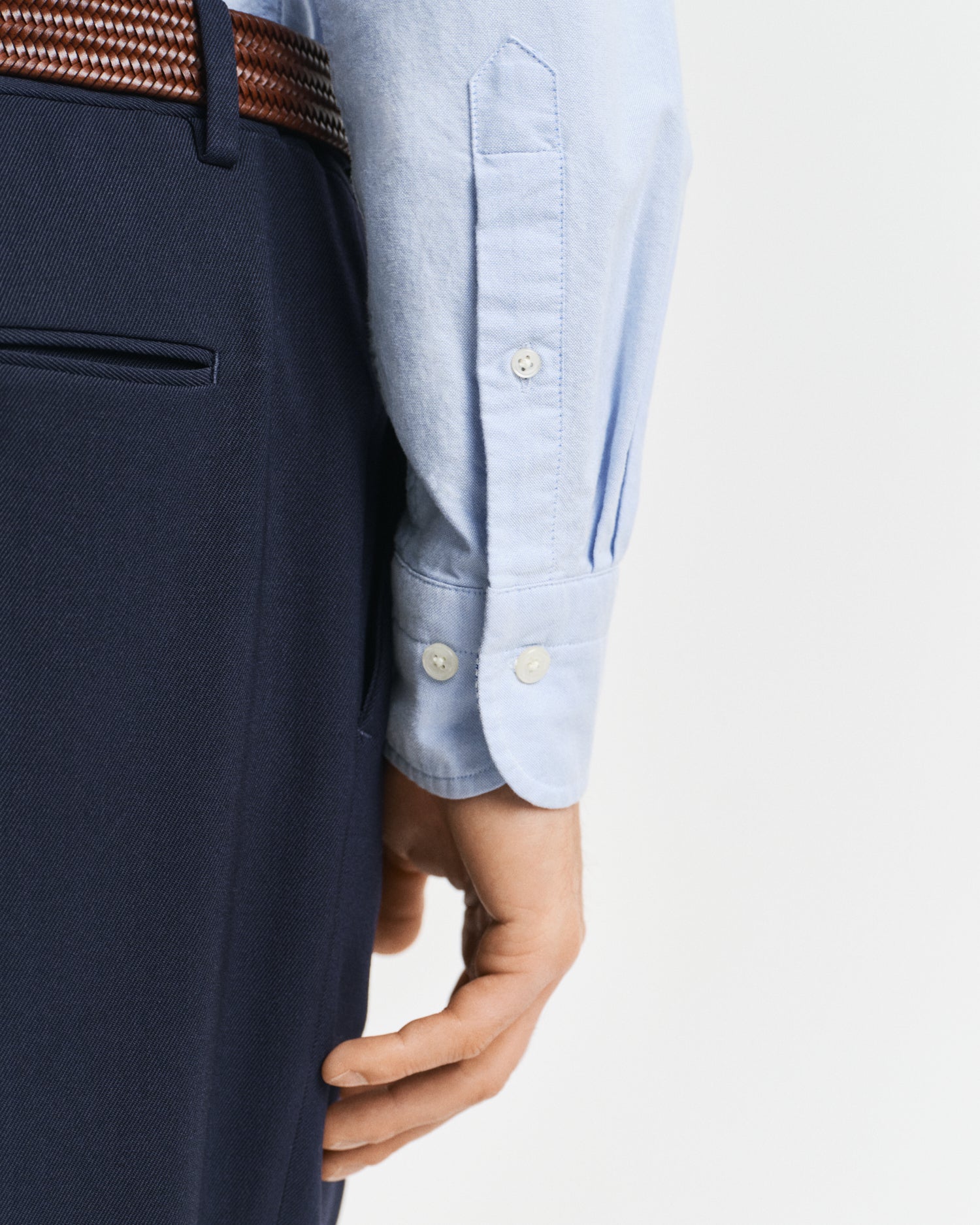 GANT Slim Stretch Oxford Shirt - Matt O'Brien Fashions