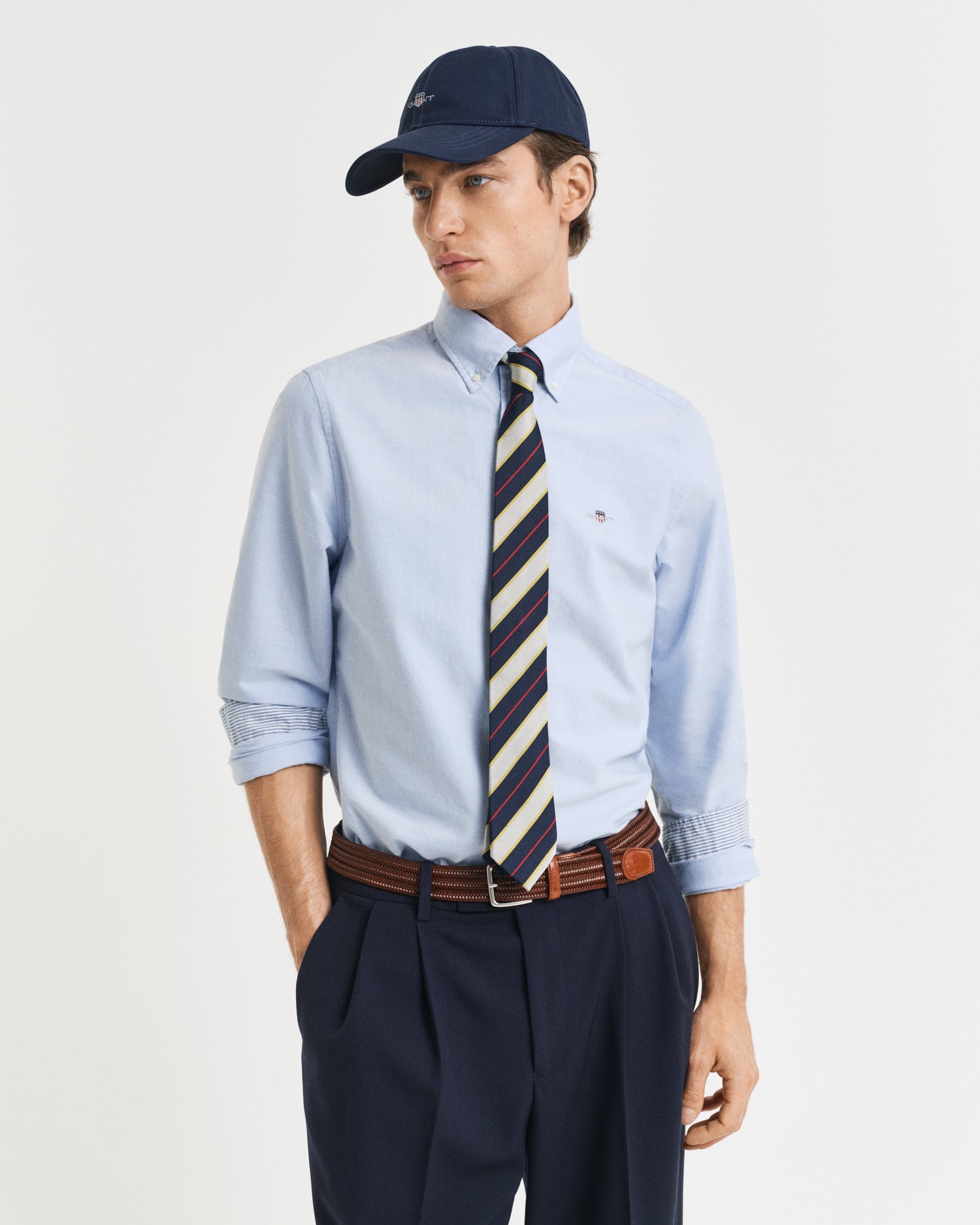 GANT Slim Stretch Oxford Shirt - Matt O'Brien Fashions