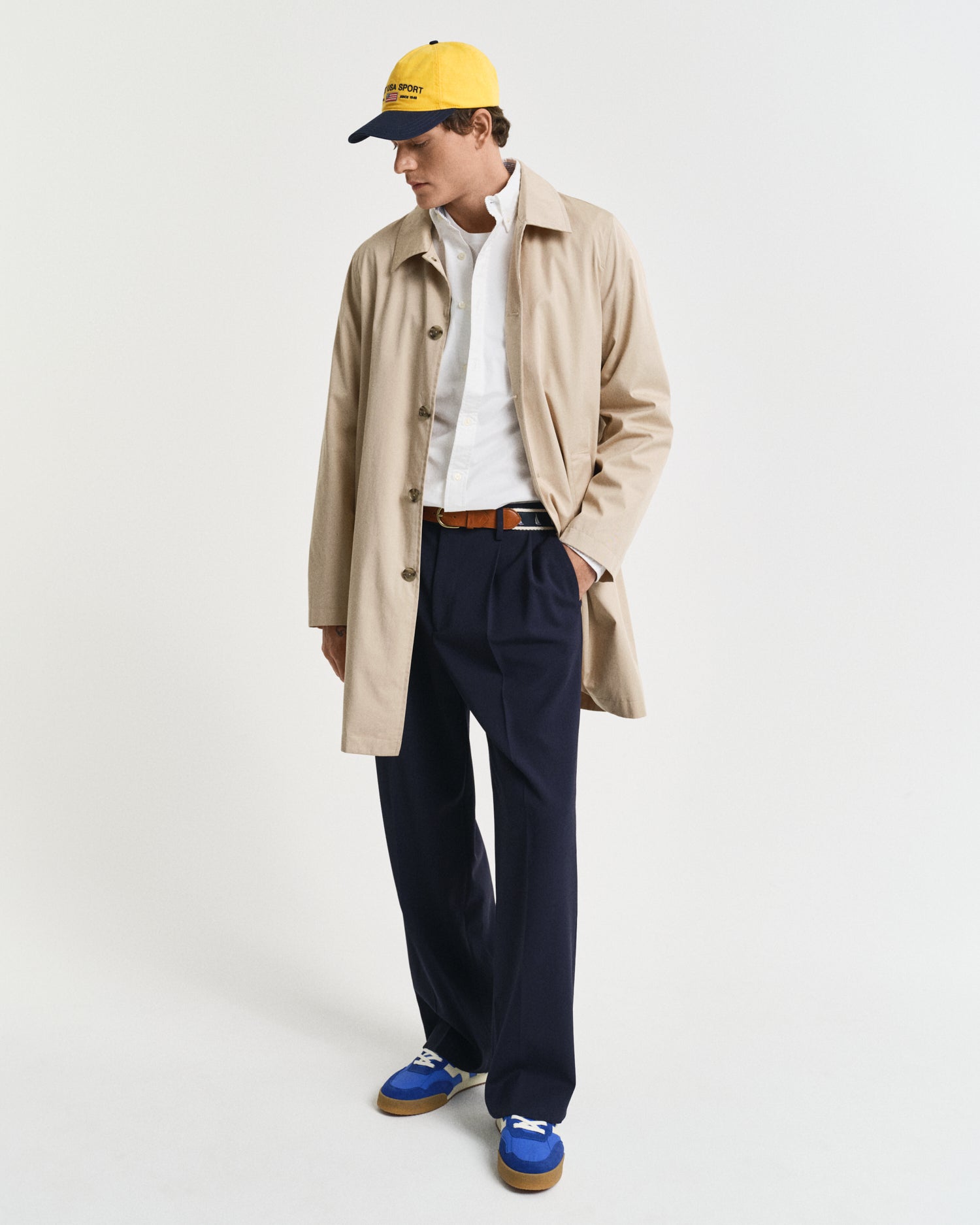 GANT Slim Stretch Oxford Shirt - Matt O'Brien Fashions