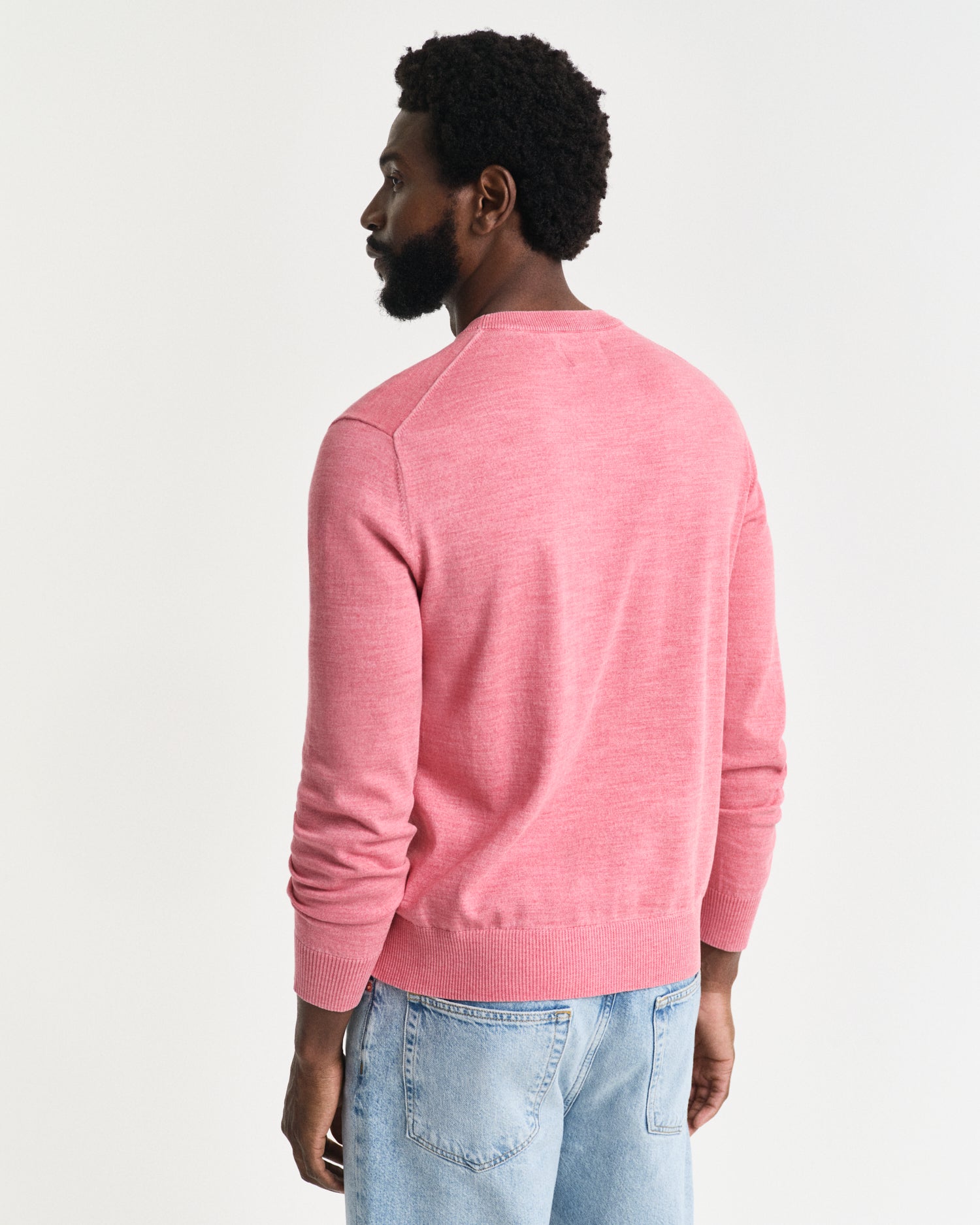 GANT Sun Faded Crew Neck Jumper - Matt O'Brien Fashions