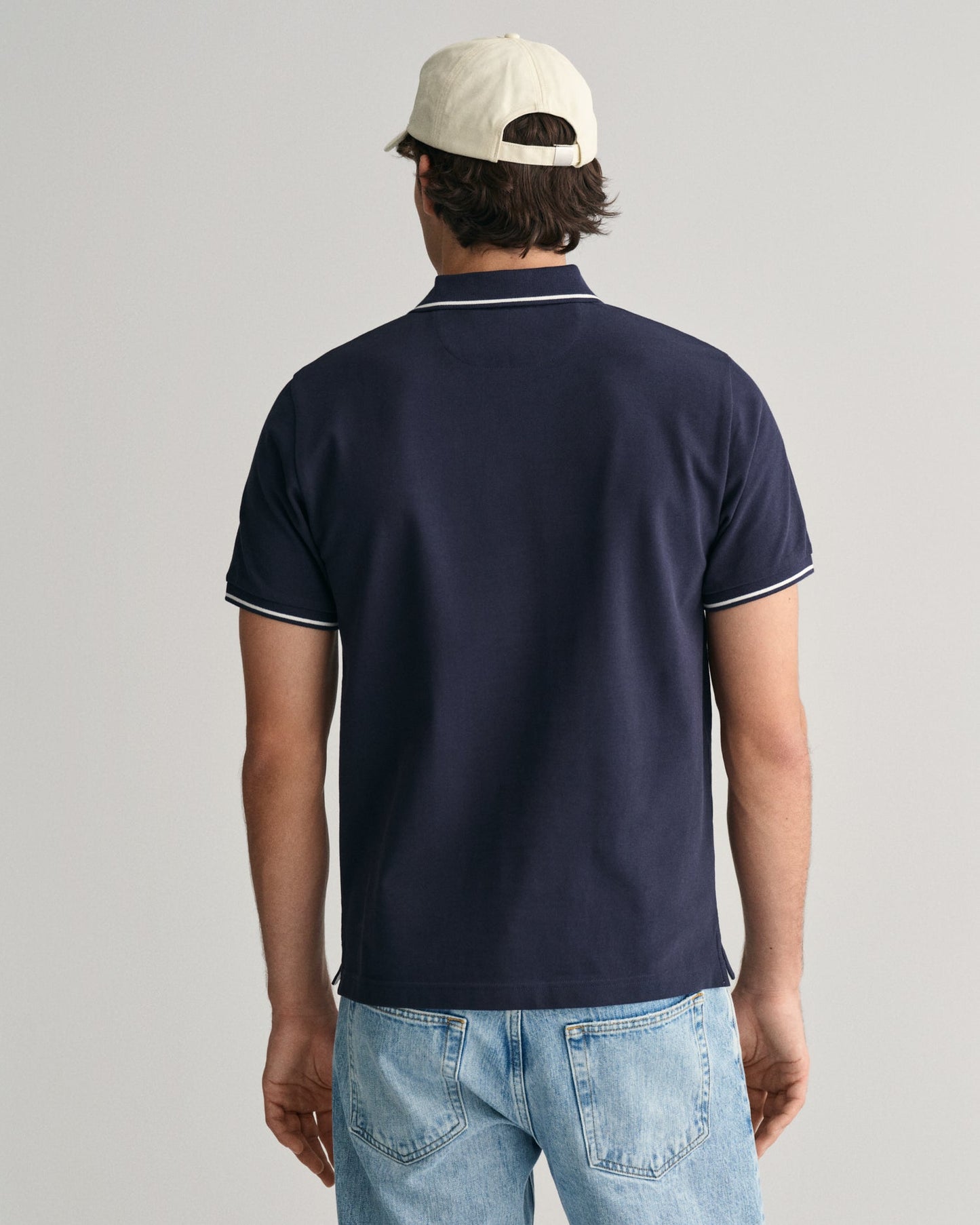 Gant Tipping Short Sleeve Pique Polo - Matt O'Brien Fashions