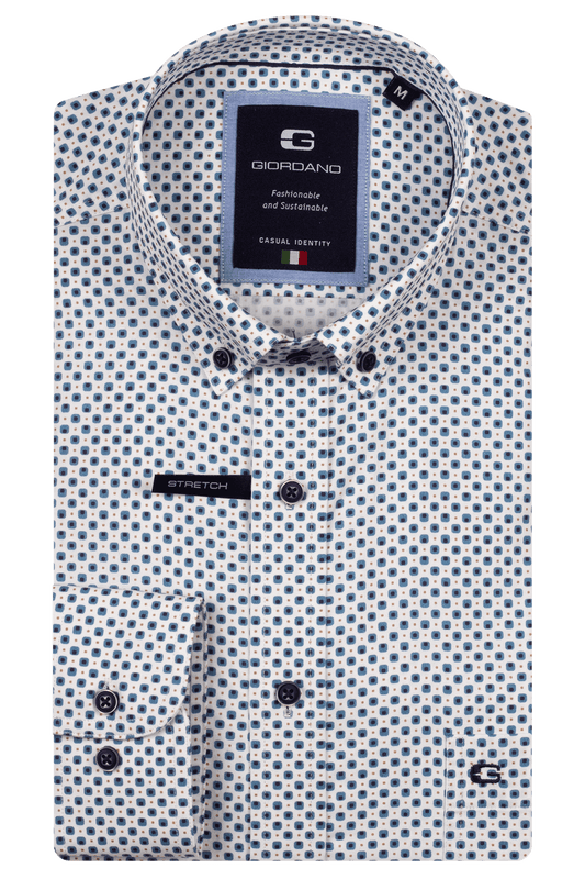 Giordano Brando Printed Regular Shirt - Matt O'Brien Fashions