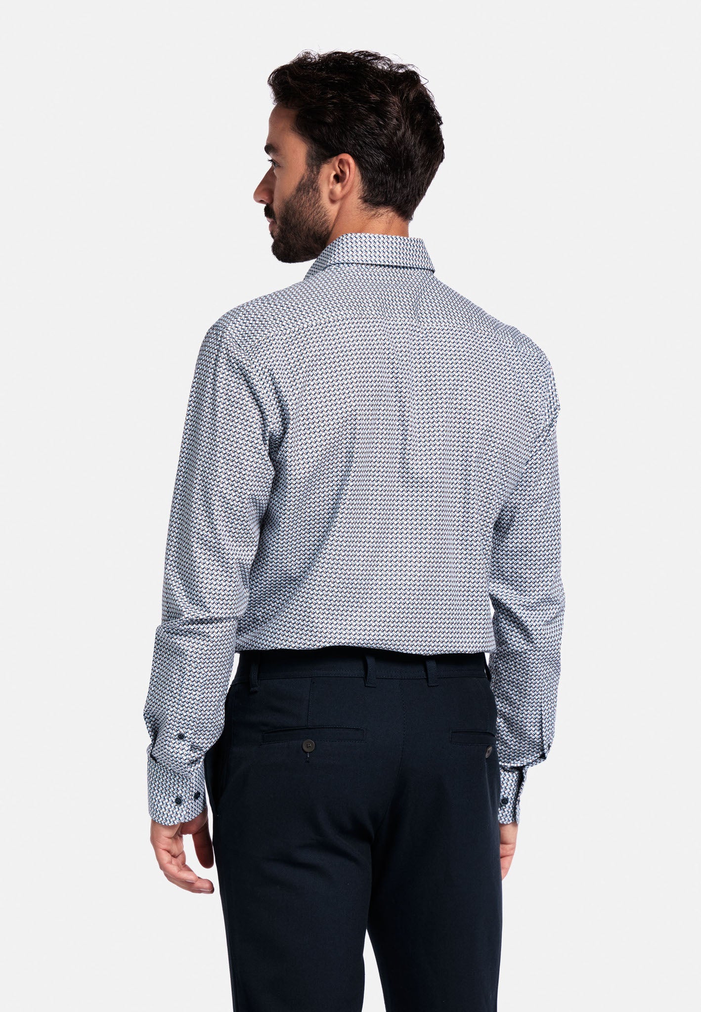 Giordano Ivy Printed Regular Shirt - Matt O'Brien Fashions
