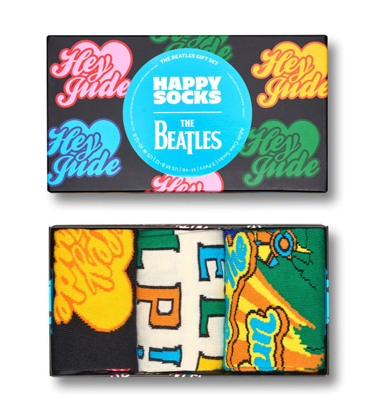 Happy Socks Beatles 3 Pack Socks - Matt O'Brien Fashions