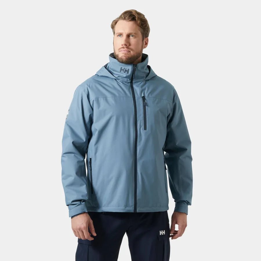 Helly Hansen Crew Hooded Mid Layer Jacket - Matt O'Brien Fashions