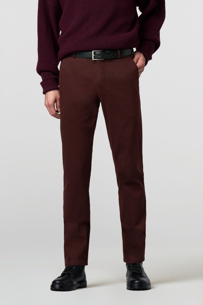 Meyer Oslo Stretch Waist Chino - Matt O'Brien Fashions