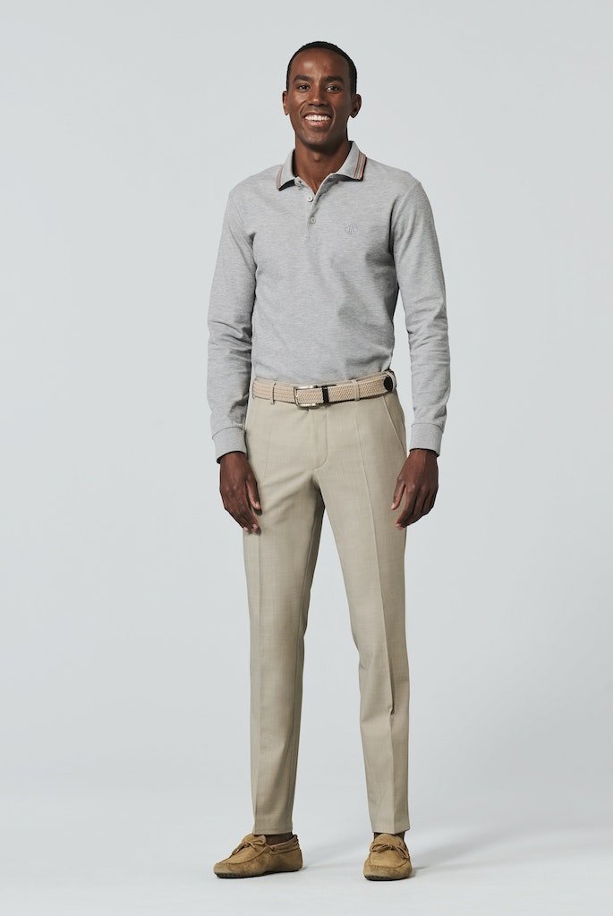 Meyer Roma Formal Wool Blend Trousers - Matt O'Brien Fashions