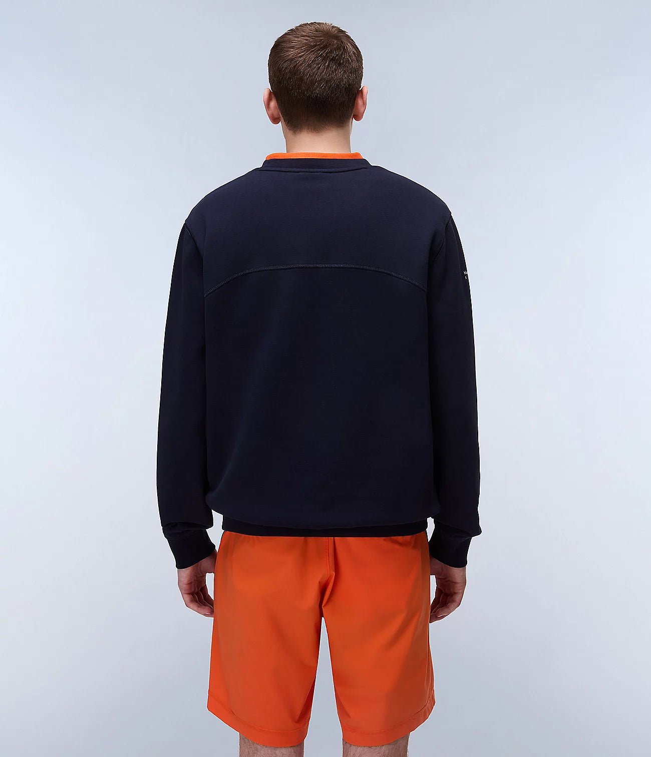 Napapijri Badge Crew Sweatshirt - Matt O'Brien Fashions