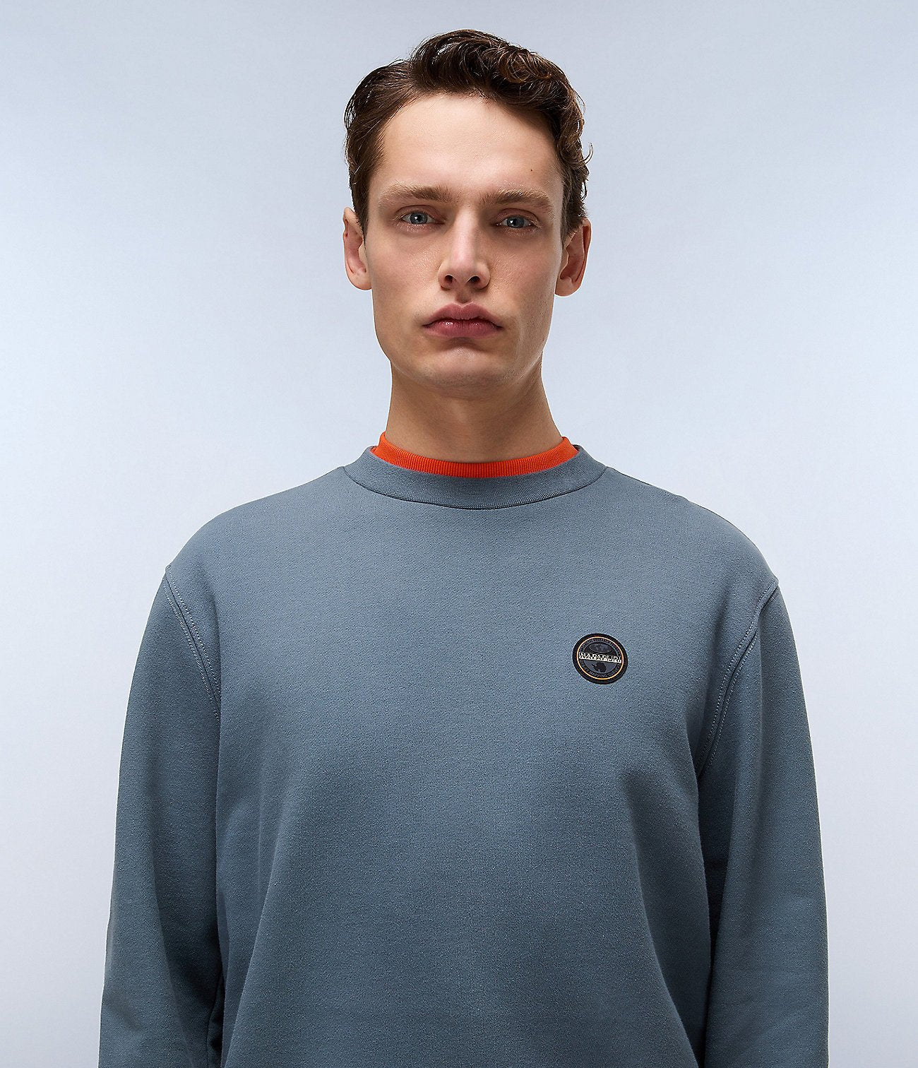 Napapijri Badge Crew Sweatshirt - Matt O'Brien Fashions