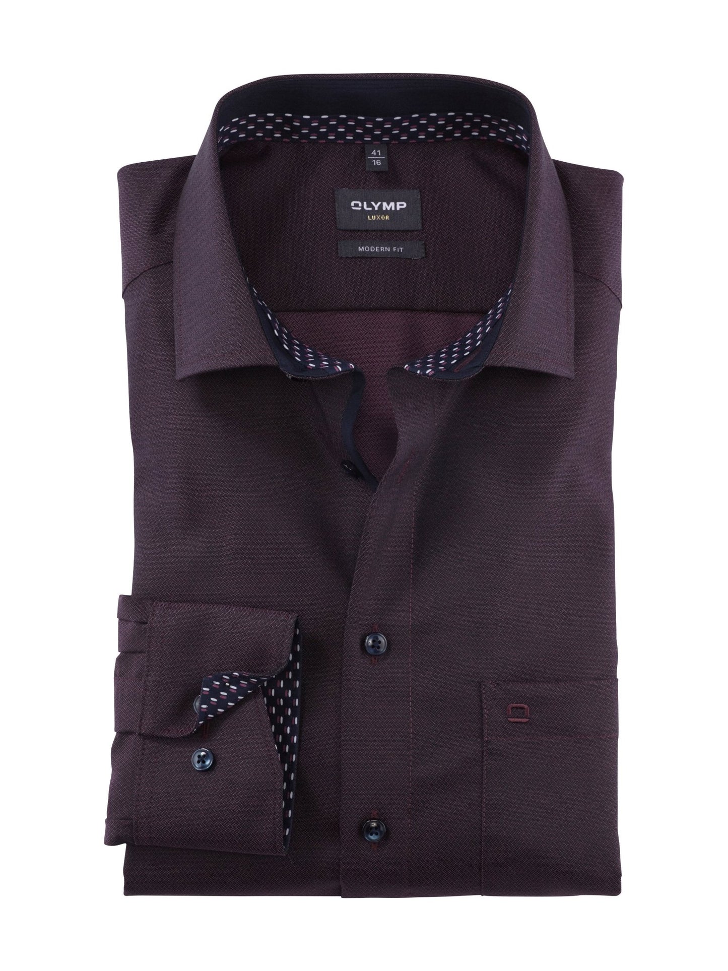 Olymp Luxor Modern Fit Formal Shirt - Matt O'Brien Fashions