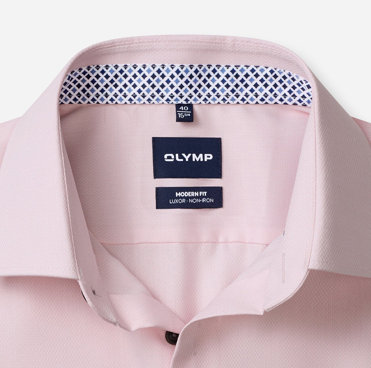 Olymp Modern Fit Textured Dress Shirt - Matt O'Brien Fashions