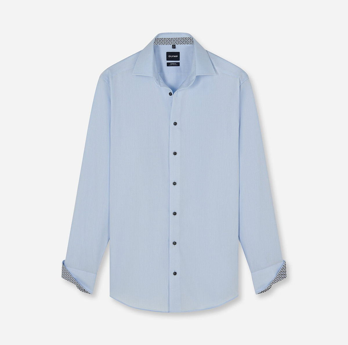 Olymp Modern Fit Textured Dress Shirt - Matt O'Brien Fashions