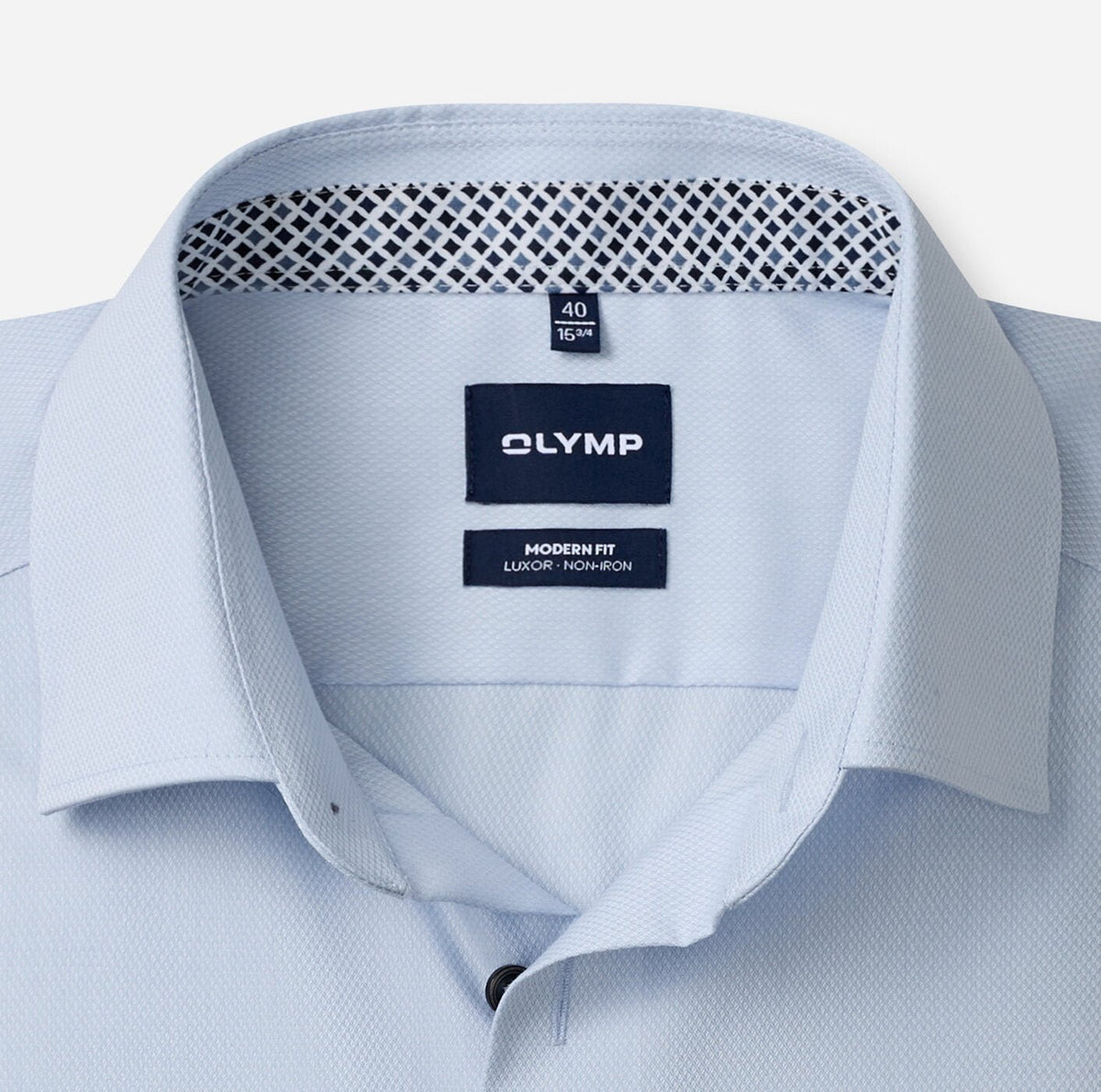 Olymp Modern Fit Textured Dress Shirt - Matt O'Brien Fashions