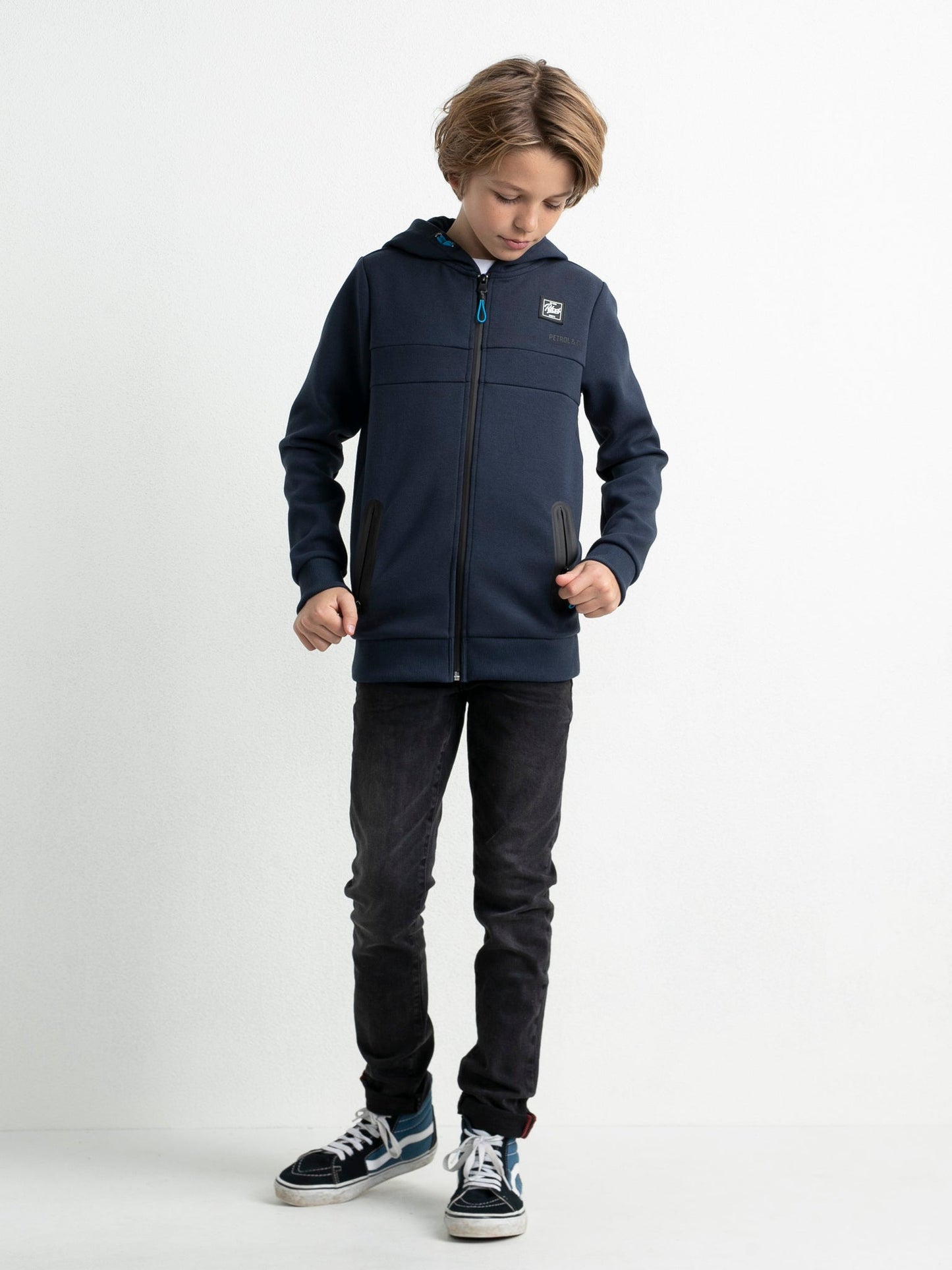 Petrol Industries Boys Full Zip Hoodie - Matt O'Brien Fashions