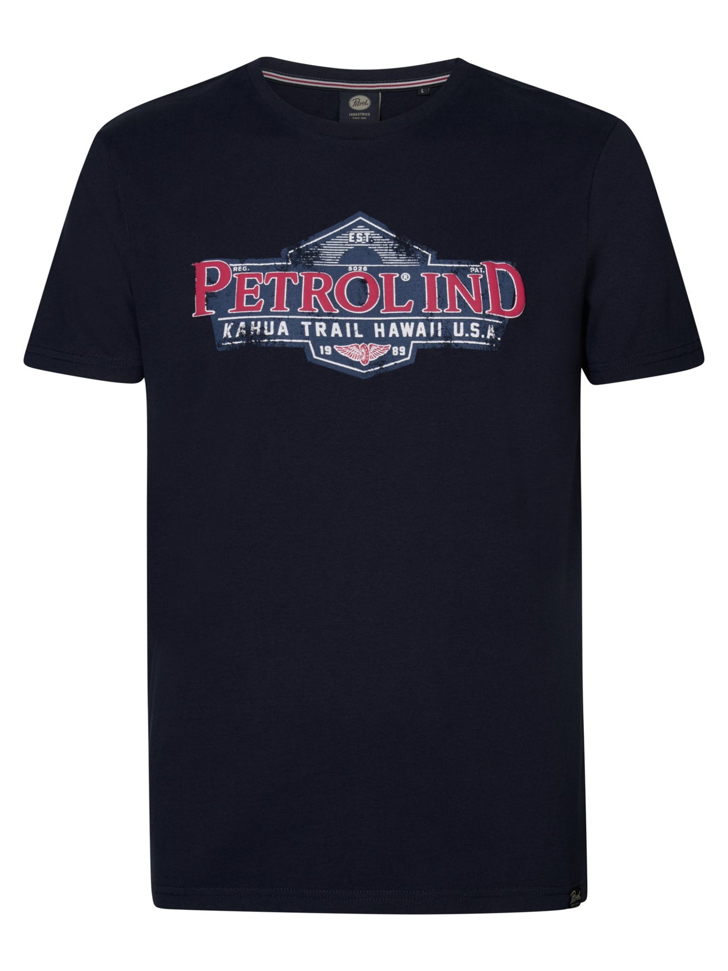 Petrol Industries Chest Print T-Shirt - Matt O'Brien Fashions