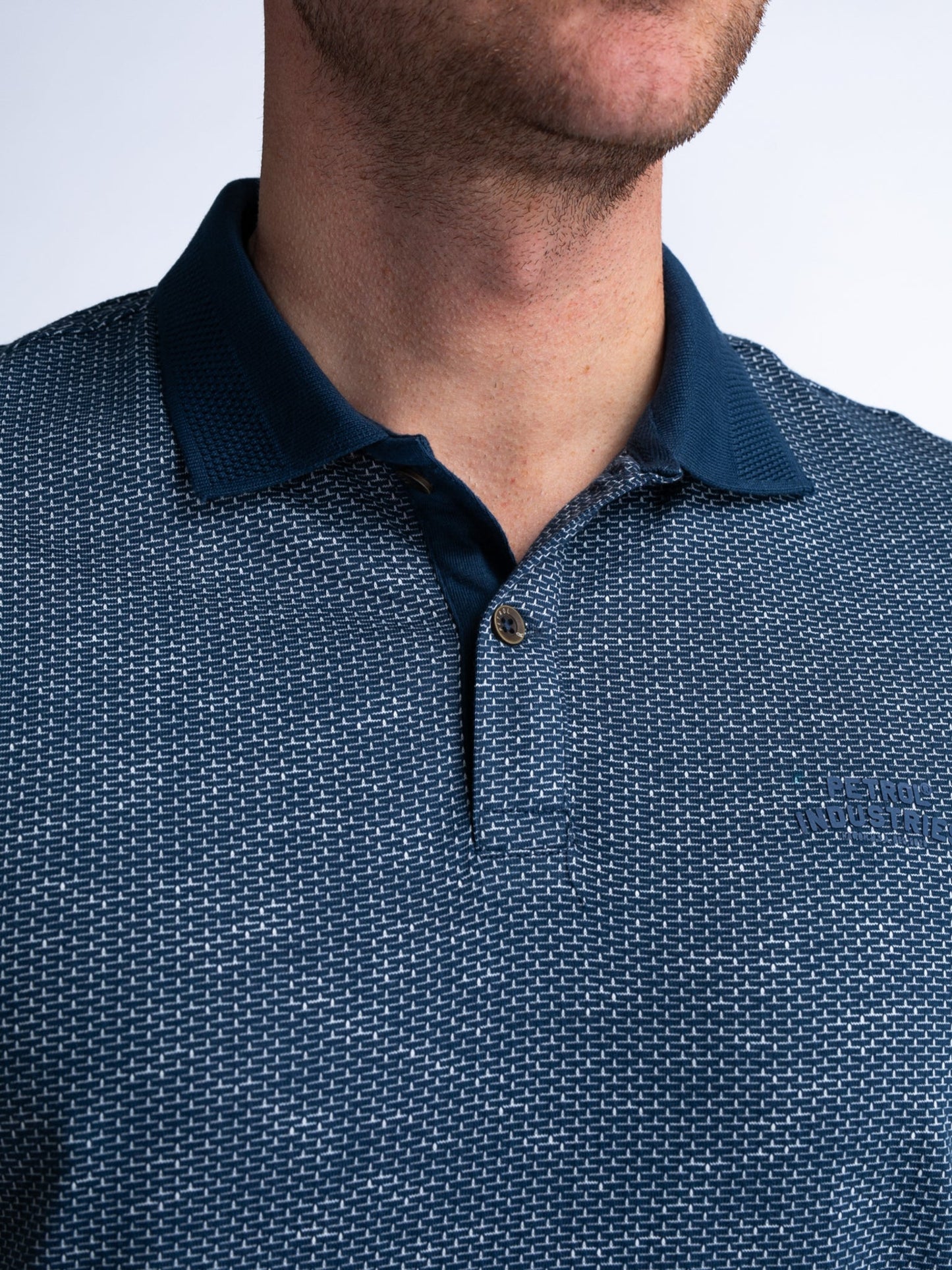 Petrol Industries Textured Polo - Matt O'Brien Fashions