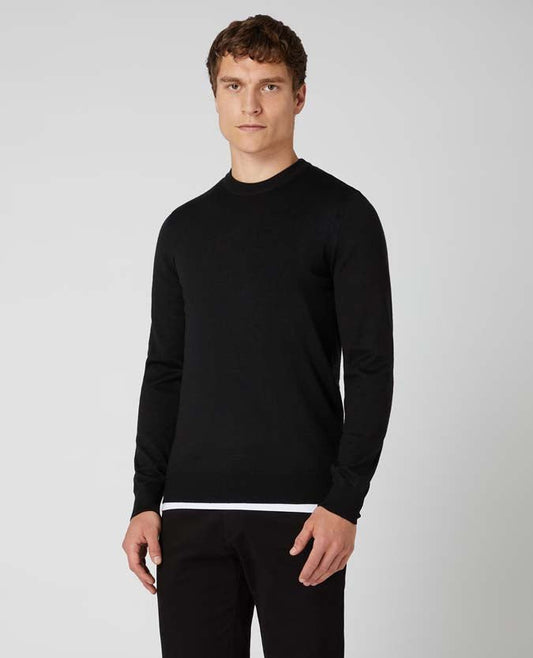 Remus Uomo Crew Neck Jumper - Matt O'Brien Fashions