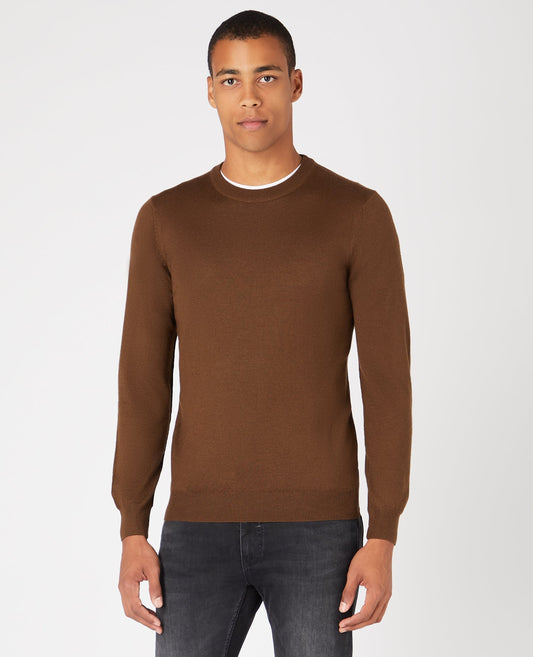 Remus Uomo Crew Neck Jumper - Matt O'Brien Fashions